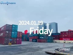 коммерческие морозильники при погрузке