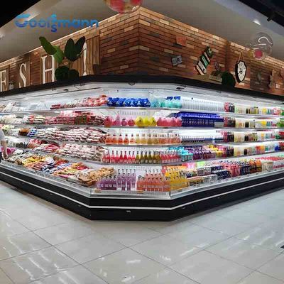 электронного регулятора охладителя 1200L Multideck дисплей холодильника открытого коммерчески