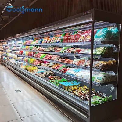 Охладитель дисплея овоща СИД, холодильник шкафа Merchandiser плода под открытым небом